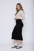 Erin-Luxe Fleece Midi Skirt